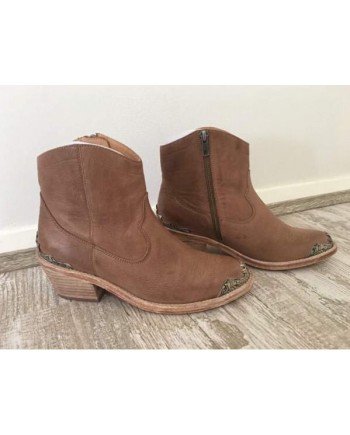 leather ankle boot