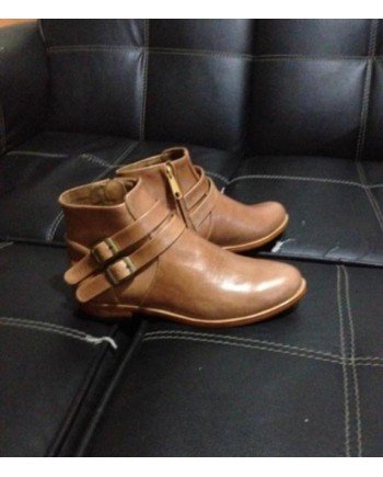 leather ankle boot