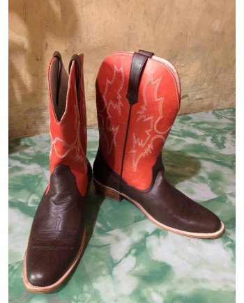 leather cowboy boots