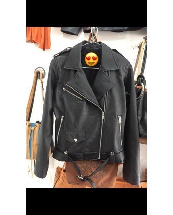 Genuine Leather Jacket Women