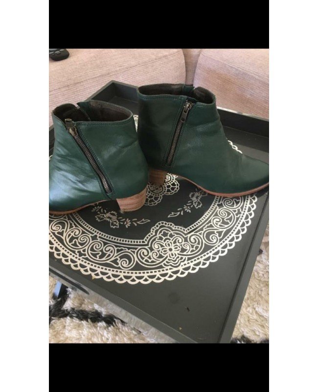 Genuine Leather Lady Boots