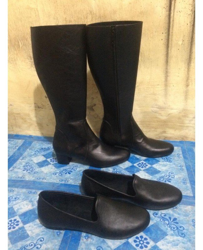 Genuine Leather Lady Boots