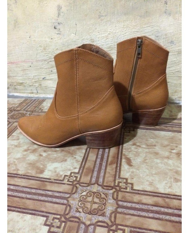 Genuine Leather Lady Boots