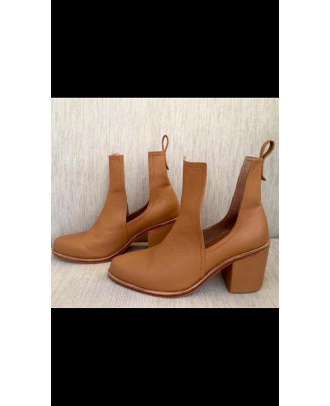 Genuine Leather Lady Boots