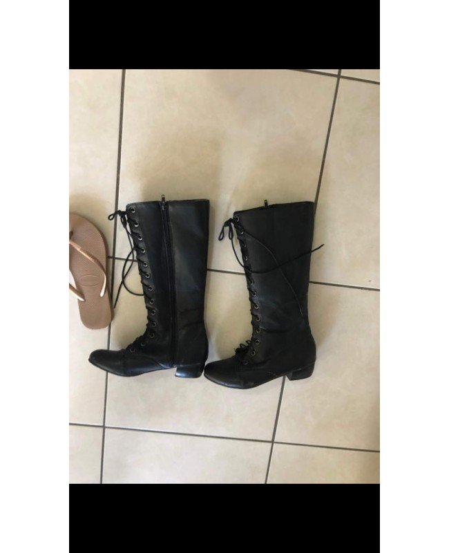 Genuine Leather Long Boots