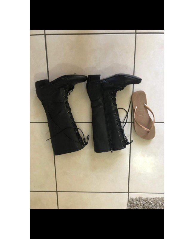 Genuine Leather Long Boots