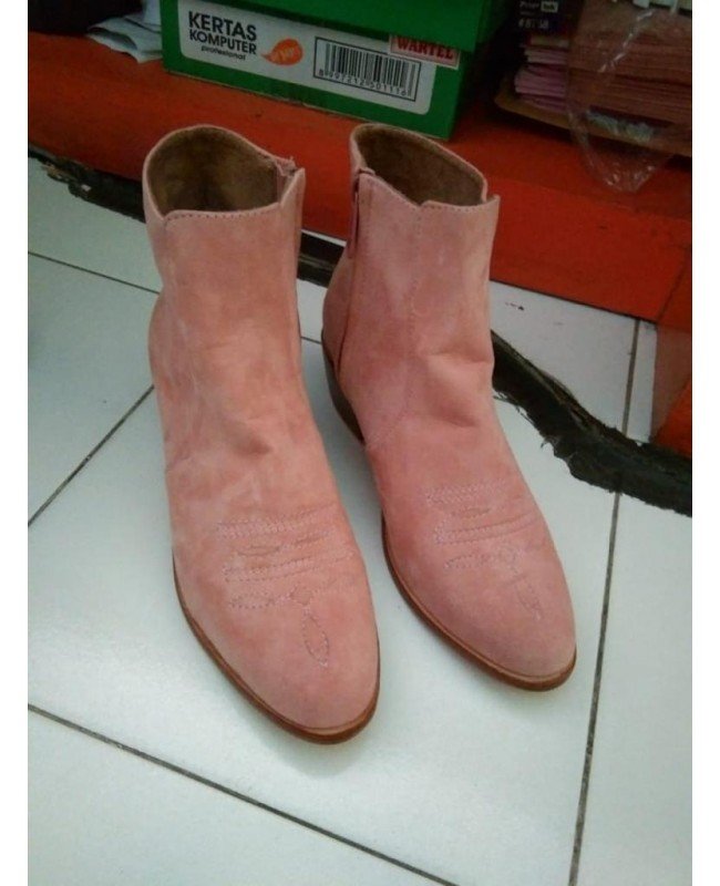 Genuine Leather Long Boots